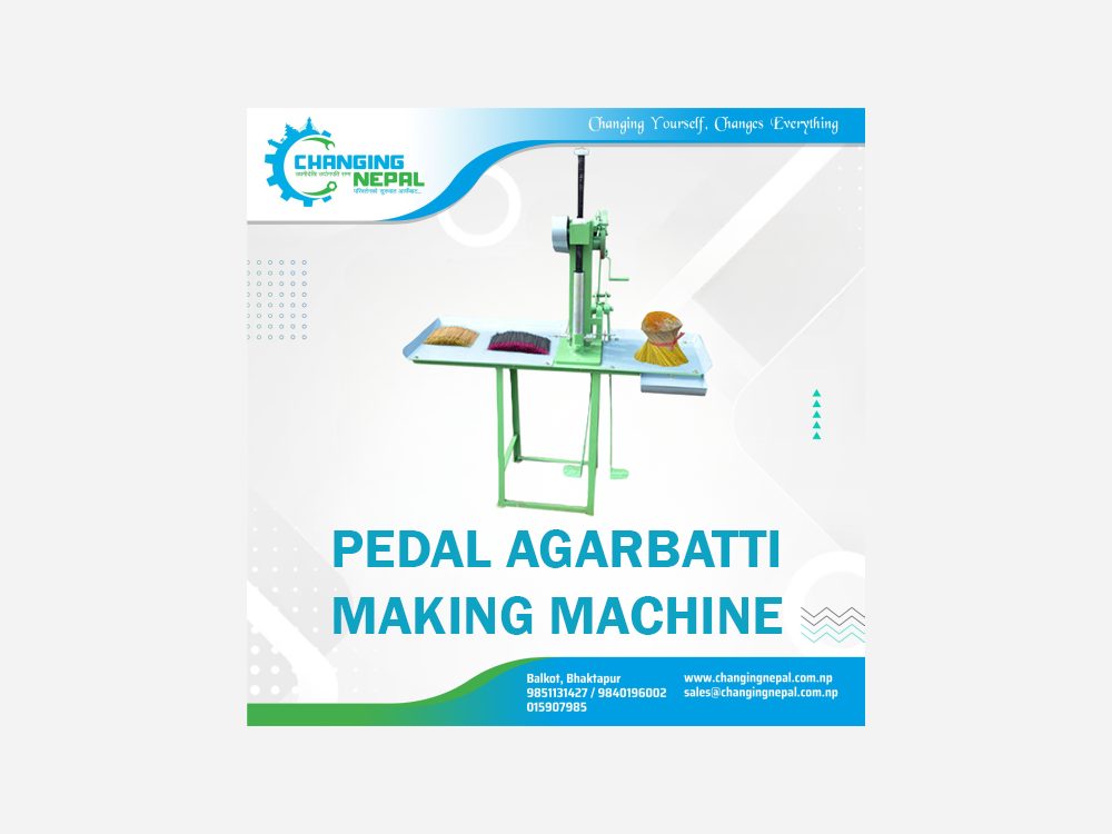 Agarbatti Making Machine Foot Press Manual