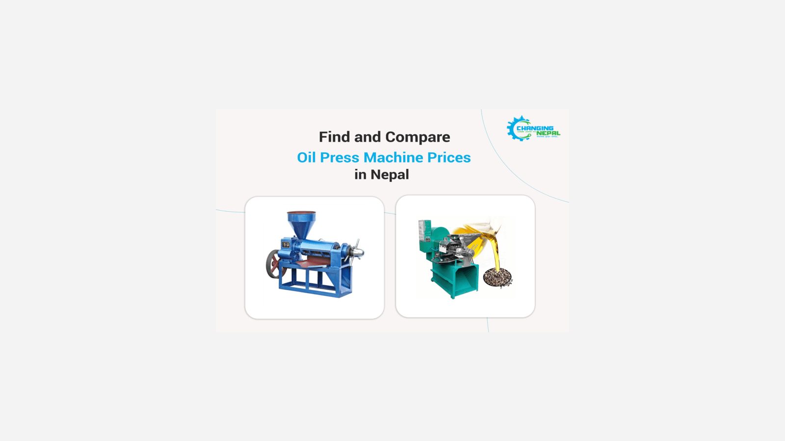 Find and Compare Oil Press Machine Prices in Nepal