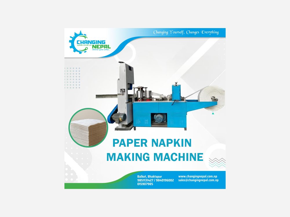Paper Napkin Making Machine