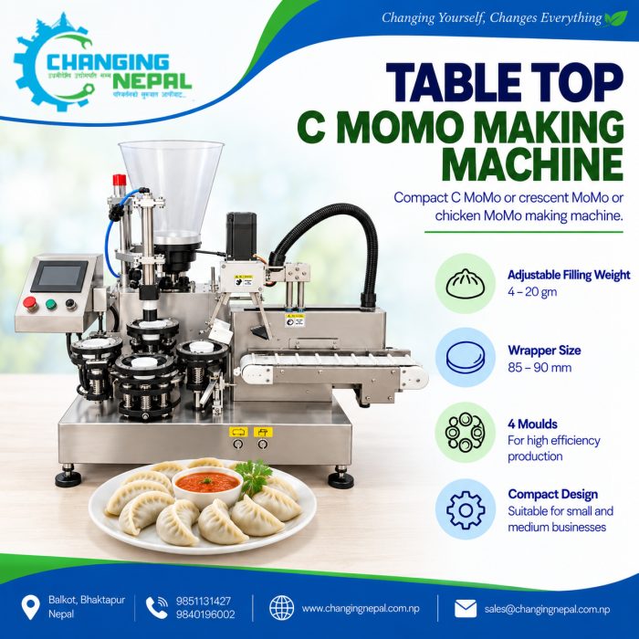 Table Top C MoMo Making Machine