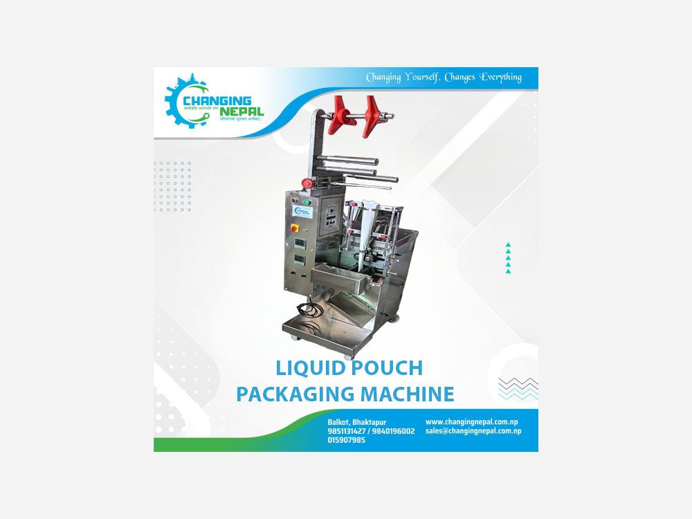 Liquid Pouch Packing Machine