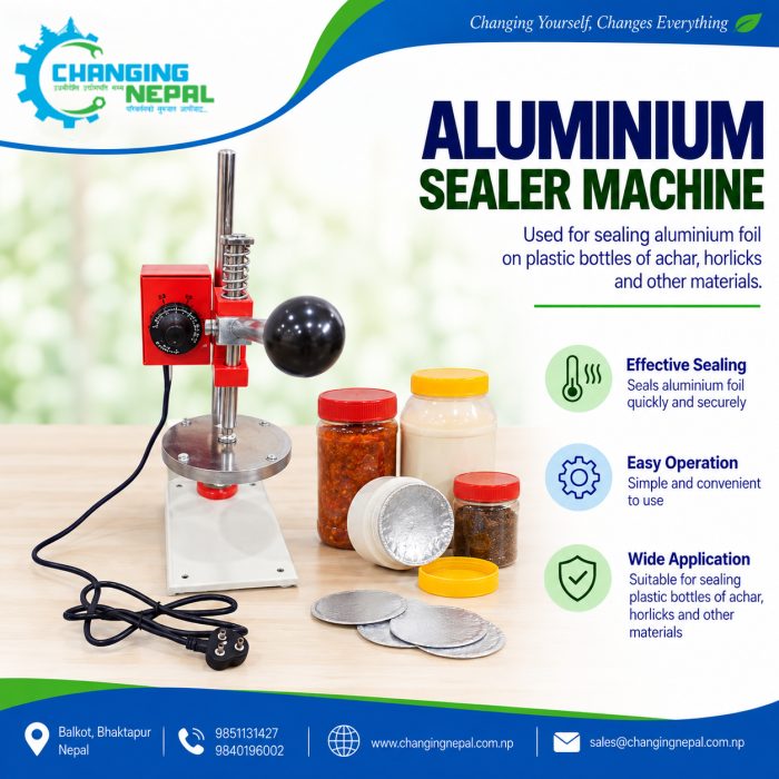 Aluminium Sealer Machine