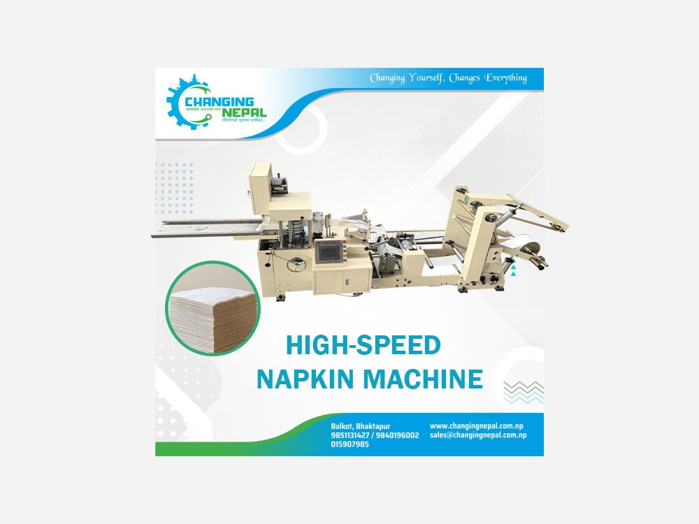 High Speed Paper Napkin Making Machine
