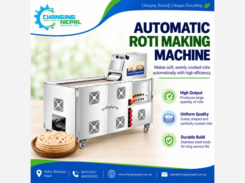 Fully Auto Roti Making Machine Big