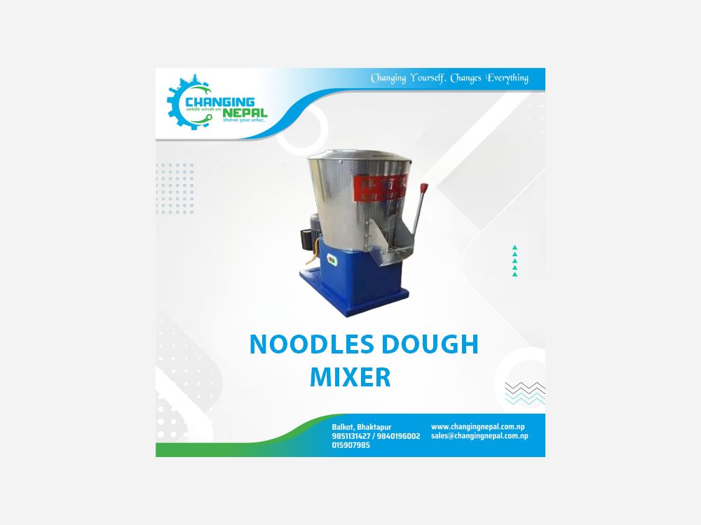 Noodles (Chau Chau) Dough Mixer