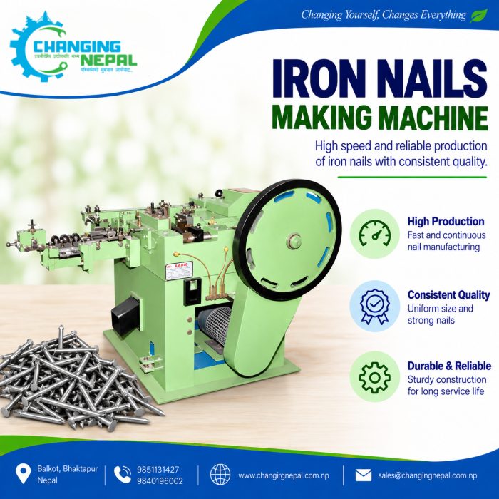 Iron Nails  making machine