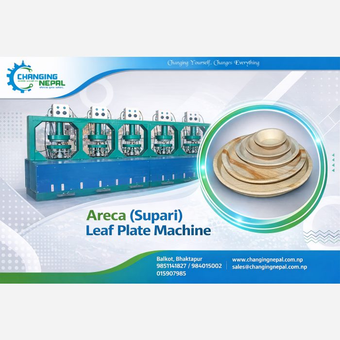 Supari Leaf Plate Making Machine