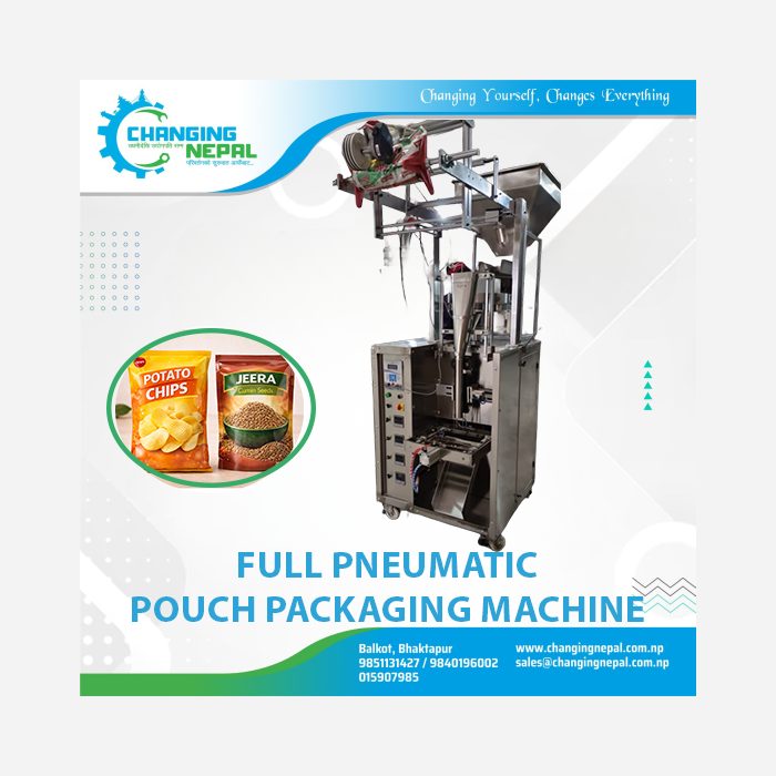 Full Pneumatic Pouch Packaging Machine